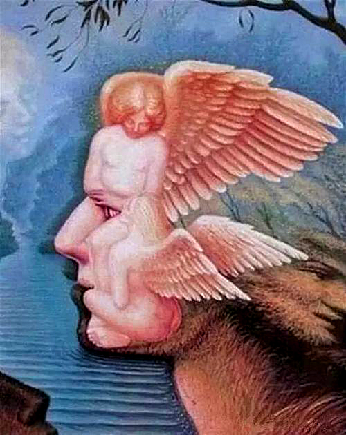 智力测试|你可以看到多少张脸?