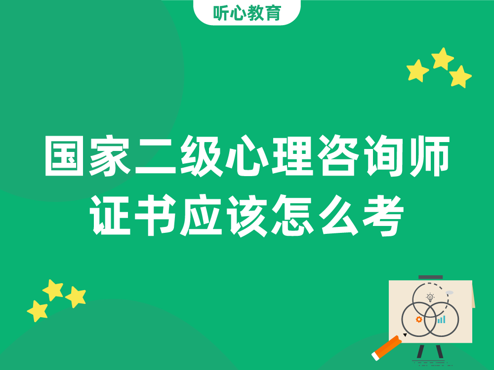 国家二级心理咨询师证书应该怎么考？